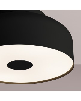 Plafon OMIQ czarny Sollux SL.1678