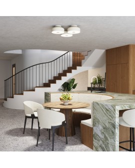 Plafon OMIQ beżowy Sollux SL.1679