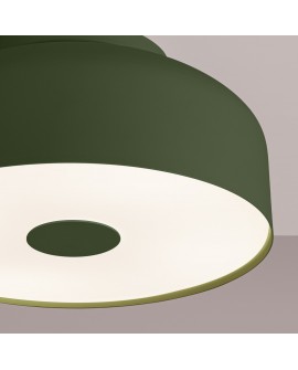 Plafon OMIQ zielony oliwkowy Sollux SL.1680