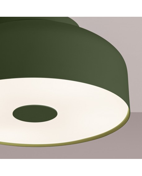 Plafon OMIQ zielony oliwkowy Sollux SL.1680