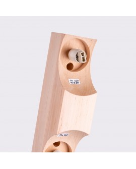 Plafon BULBO 2 naturalne drewno Sollux SL.1683