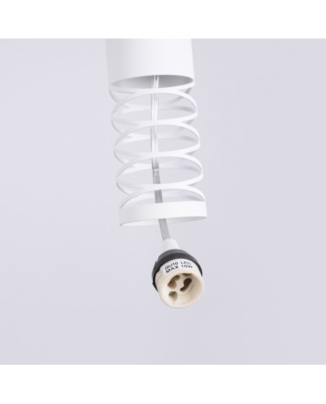 Lampa wisząca LAMI 1 biały Sollux SL.1686