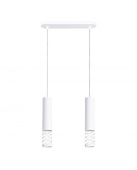 Lampa wisząca LAMI 2 biały Sollux SL.1687