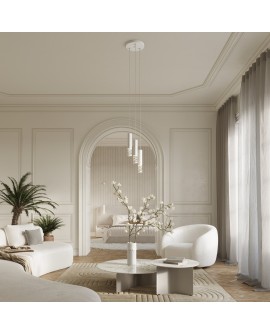 Lampa wisząca LAMI 3L biały Sollux SL.1688