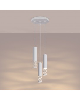 Lampa wisząca LAMI 3P biały Sollux SL.1689