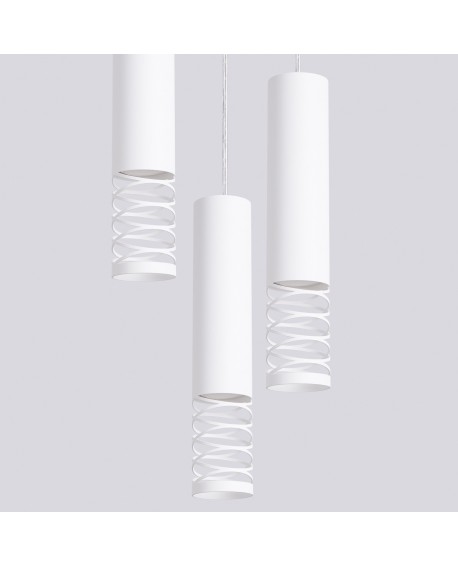 Lampa wisząca LAMI 3P biały Sollux SL.1689