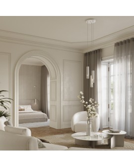 Lampa wisząca LIRO 1 biały Sollux SL.1691