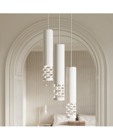 Lampa wisząca LIRO 1 biały Sollux SL.1691