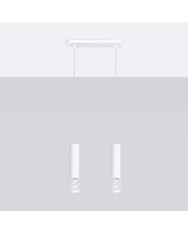 Lampa wisząca LIRO 2 biały Sollux SL.1692