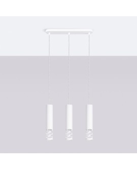 Lampa wisząca LIRO 3L biały Sollux SL.1693