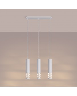 Lampa wisząca LIRO 3L biały Sollux SL.1693