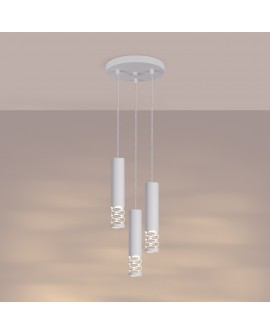 Lampa wisząca LIRO 3P biały Sollux SL.1694