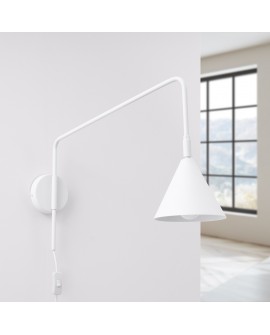 Kinkiet NOX biały Sollux SL.1696