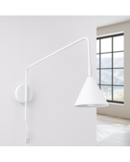 Kinkiet NOX biały Sollux SL.1696