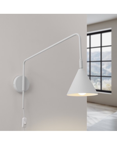 Kinkiet NOX biały Sollux SL.1696