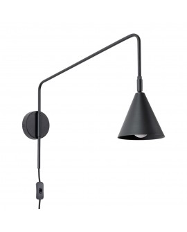 Kinkiet NOX czarny Sollux SL.1697