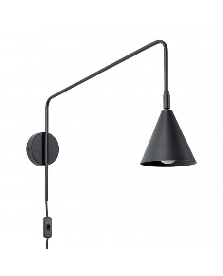 Kinkiet NOX czarny Sollux SL.1697