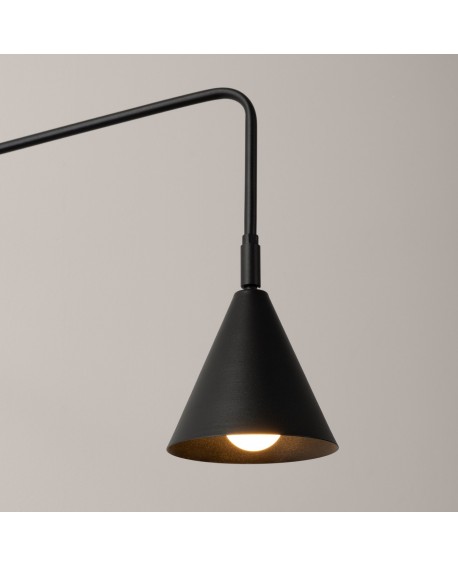 Kinkiet NOX czarny Sollux SL.1697