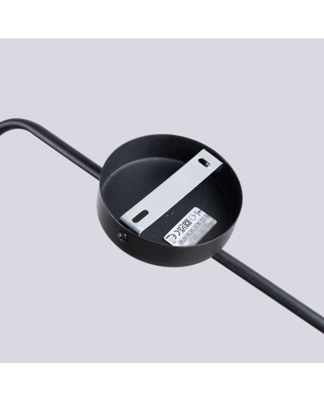 Kinkiet NOX czarny Sollux SL.1697