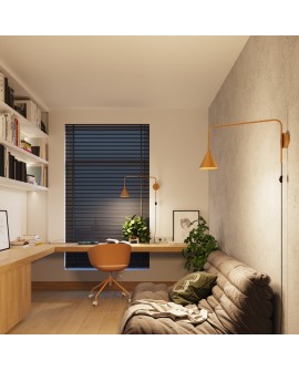 Kinkiet NOX złoty Sollux SL.1698