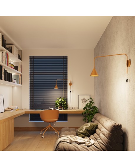 Kinkiet NOX złoty Sollux SL.1698