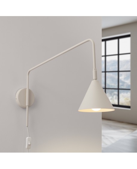 Kinkiet NOX beżowy Sollux SL.1699