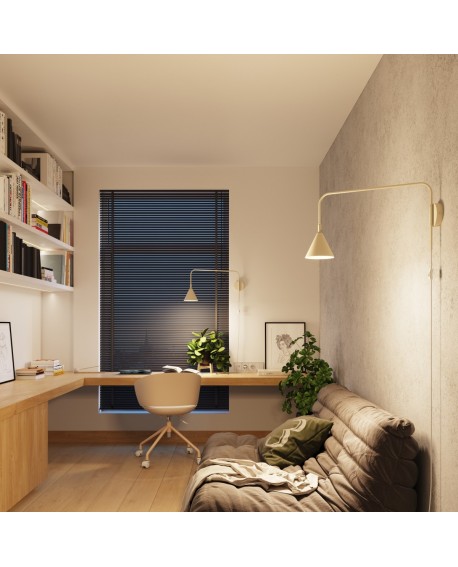 Kinkiet NOX beżowy Sollux SL.1699