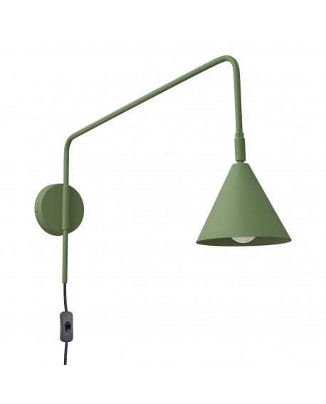 Kinkiet NOX zielona oliwka Sollux SL.1700