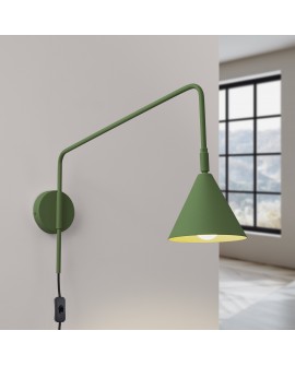 Kinkiet NOX zielona oliwka Sollux SL.1700