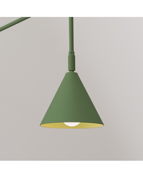 Kinkiet NOX zielona oliwka Sollux SL.1700