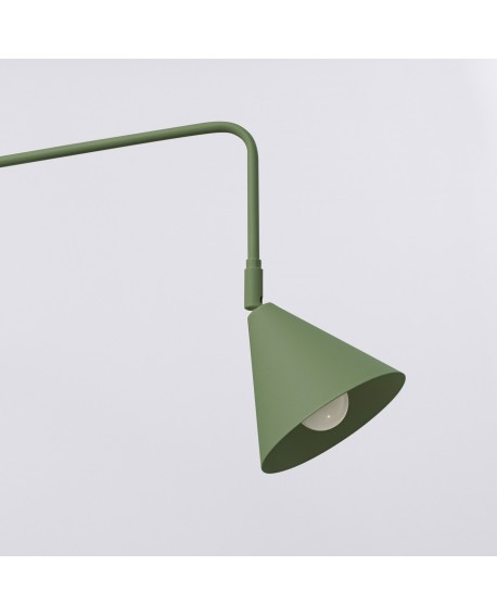 Kinkiet NOX zielona oliwka Sollux SL.1700