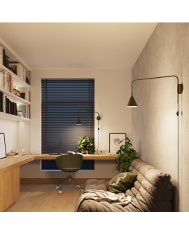 Kinkiet NOX zielona oliwka Sollux SL.1700