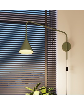 Kinkiet NOX zielona oliwka Sollux SL.1700