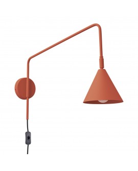 Kinkiet NOX ochra czerwona Sollux SL.1701