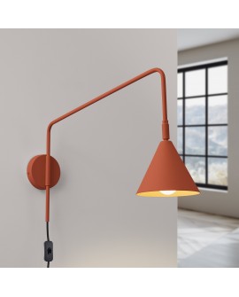 Kinkiet NOX ochra czerwona Sollux SL.1701