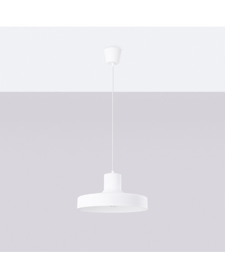 Lampa wisząca BILO biała Sollux SL.1702