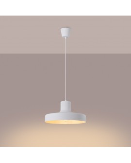 Lampa wisząca BILO biała Sollux SL.1702