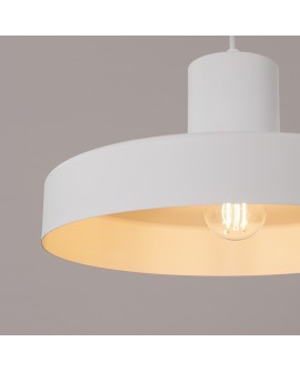 Lampa wisząca BILO biała Sollux SL.1702