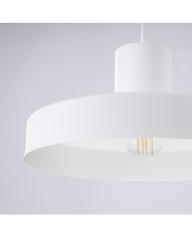 Lampa wisząca BILO biała Sollux SL.1702