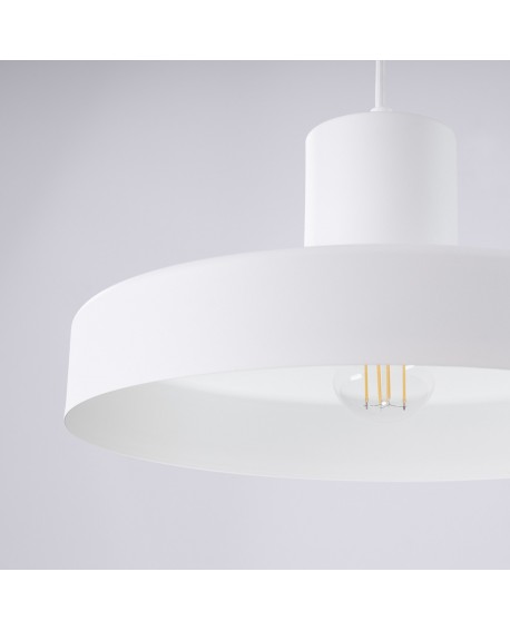 Lampa wisząca BILO biała Sollux SL.1702