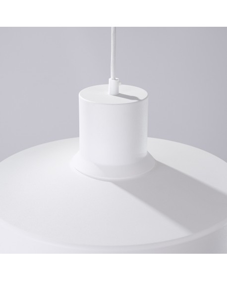 Lampa wisząca BILO biała Sollux SL.1702