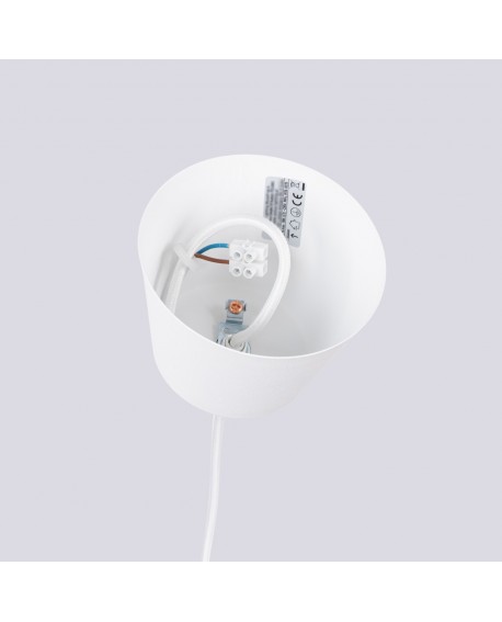 Lampa wisząca BILO biała Sollux SL.1702