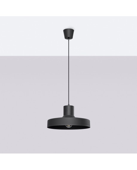 Lampa wisząca BILO czarna Sollux SL.1703