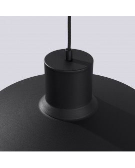 Lampa wisząca BILO czarna Sollux SL.1703