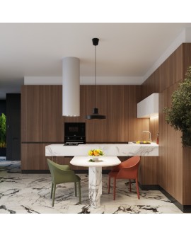 Lampa wisząca BILO czarna Sollux SL.1703