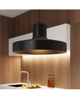 Lampa wisząca BILO czarna Sollux SL.1703