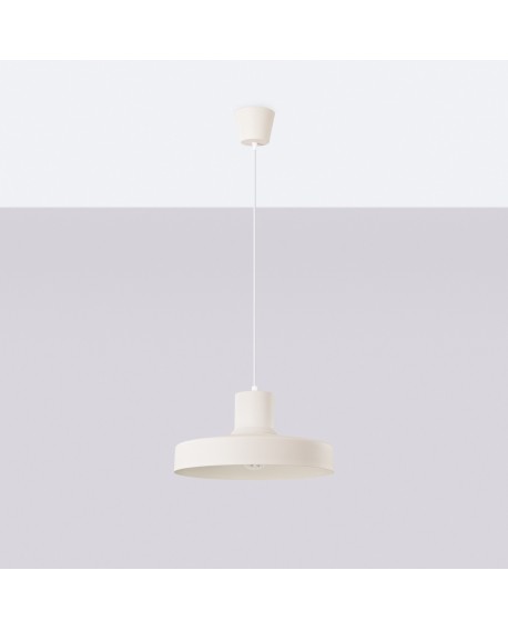 Lampa wisząca BILO beżowa Sollux SL.1704