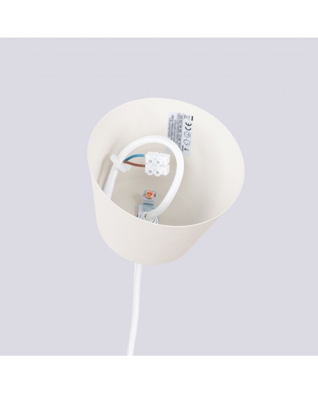 Lampa wisząca BILO beżowa Sollux SL.1704