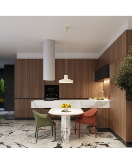 Lampa wisząca BILO beżowa Sollux SL.1704