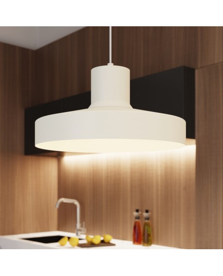 Lampa wisząca BILO beżowa Sollux SL.1704